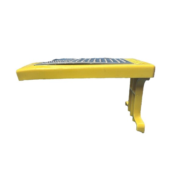 Retro Sunkist Yellow Lemon Citrus Zester Grater Stainless & Heavy Plastic 6" Vtg - Picture 4 of 7